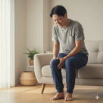 膝の痛い人